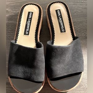 Karl Lagerfeld size 5.5 shoes. Like new. Literally worn only once.